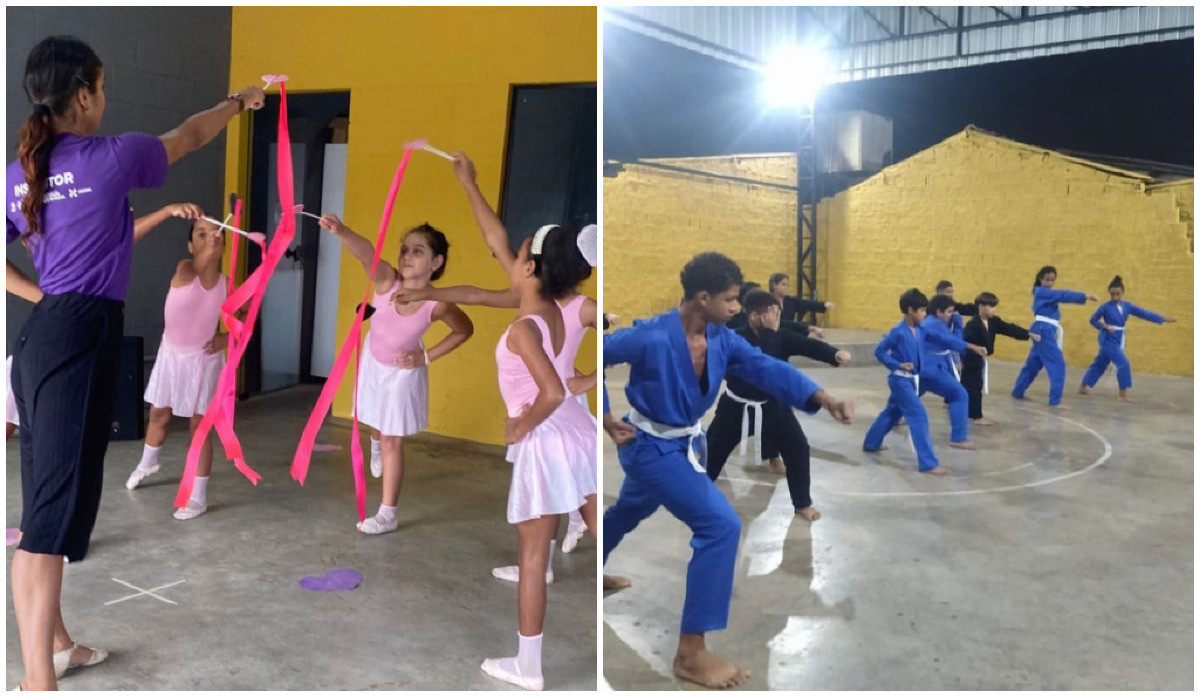 Projeto está inscrições gratuitas para aulas de balé capoeira e