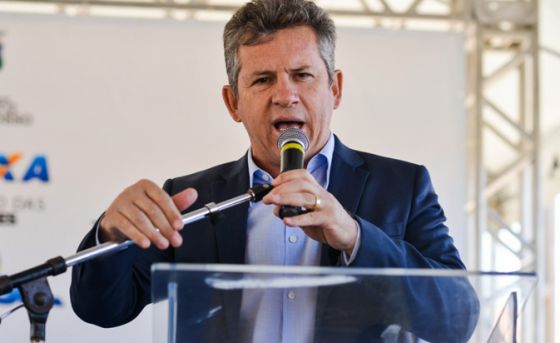 O governador Mauro Mendes criticou os ativistas dos EUA, que são contra a Ferrogrão