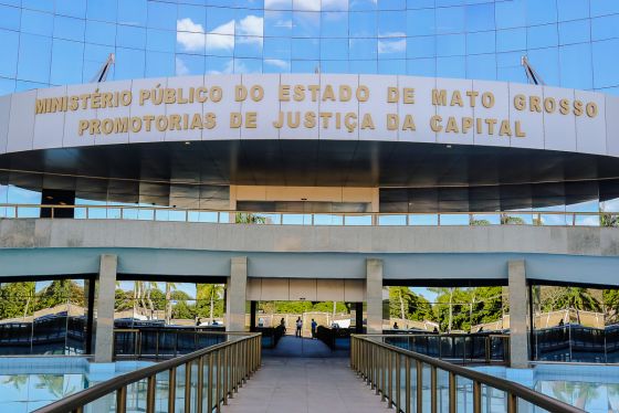 Sede das promotorias do  Ministério Público do Estado de Mato Grosso