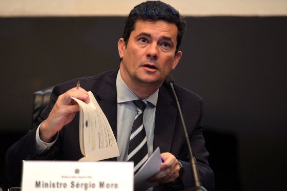 O ex-ministro Sergio Moro garantiu que não vai desistir de concorrer à Presidência