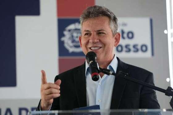 O governador Mauro Mendes anunciou os cortes de imposto nesta terça, no Paiaguás