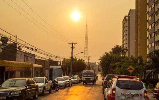 Cuiabá registrou 42°C e foi a cidade mais quente do Brasil neste domingo