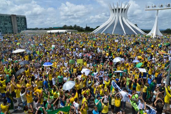 Manifestação em Brasília