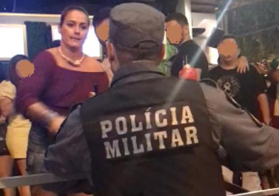 A jornalista Nildes de Souza foi presa em flagrante por desacato ao PM e foi levada a audiência de custódia