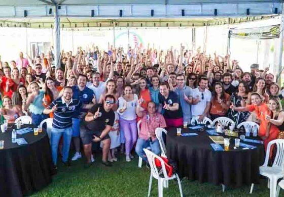 Gisela Cardoso recebeu manifestação de apoio em Lucas do Rio Verde, no Norte de MT