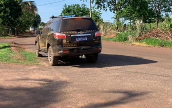 Durante a operação, a equipe da PF apreendeu todo material ligado ao pedófilo