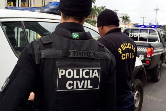 O mandado de prisão preventiva foi cumprido por uma equipe da Polícia Civil