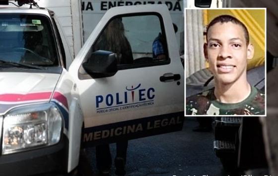 O soldado Thiago de Brito de Almeida, de 19 anos, do Exército Brasileiro, foi executado a tiros