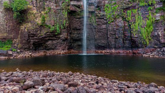 Cachoeira dos Namorados seria um dos atrativos turísticos que ficariam fora do traçado do parque