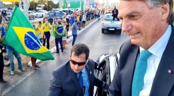 Presidente Jair Bolsonaro em Cuiabá