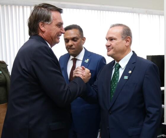 Jair Bolsonaro e Wellington Fagundes devem ser aliados na eleição