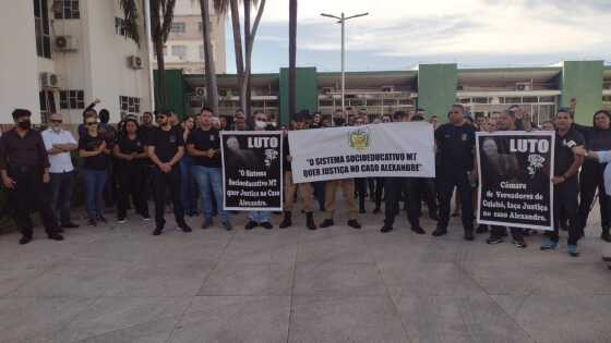 protestos agentes socioeducativo sindicato