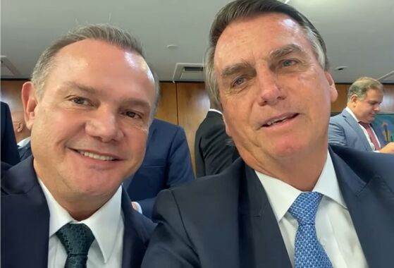 Bolsonaro e Fagundes