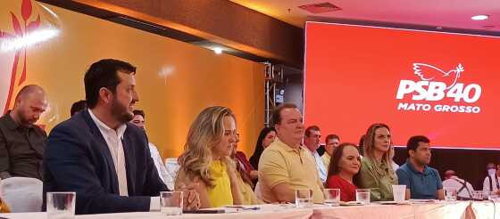 Ato partidário teve participação de Allan Kardec, Natasha Slhessarenko, Max Russ, Serys Slhessarenko e outras lideranças