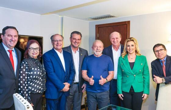 Neri Geller e Carlos Fávaro estiveram em reunião com Lula