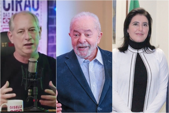Ciro Gomes, Lula e Simone Tebet repercutiram o caso