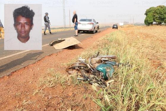 Motociclista, morte, MT-235, Nova Mutum