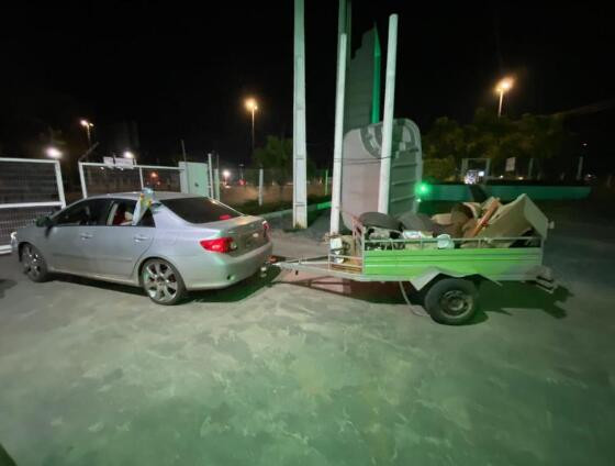 Autor de diversos furtos é preso em flagrante com objetos levados de órgão público e comércio