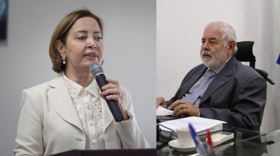 Clarice Claudino da Silva e José Zuquim Nogueira