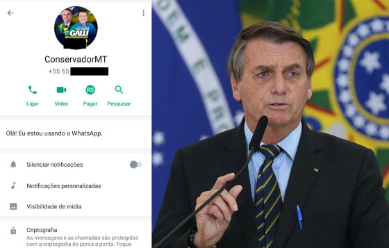 Disparo em massa - Jair Bolsonaro e Victório Galli