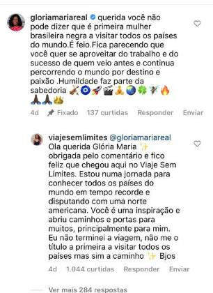 gloria maria comentário