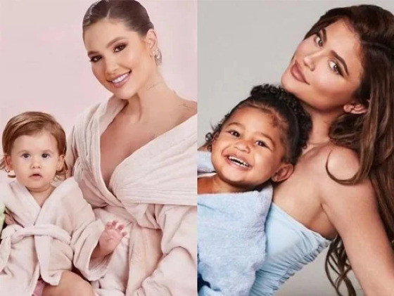 virgia e kylie jenner 