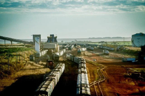 terminal ferroviário, ferrovia 