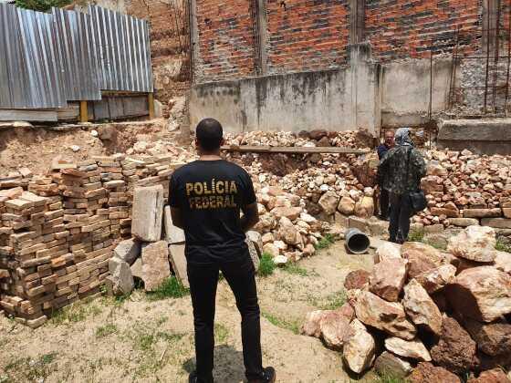 mandado garimpo ilegal Centro Histórico, Polícia Federal, PF