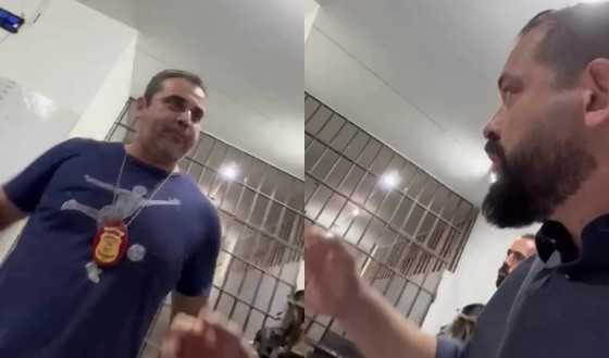 Delegado Bruno França, advogado Rodrigo Pouso