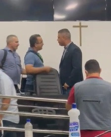 Marcrean Santos e Doutor Luiz Fernando
