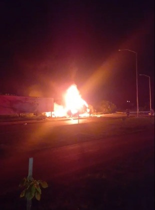 Acidente com ônibus na Estrada da Guia