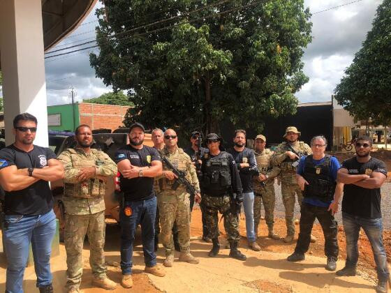 Operação Dema em Colniza no Parque Estadual Igarapés do Juruena