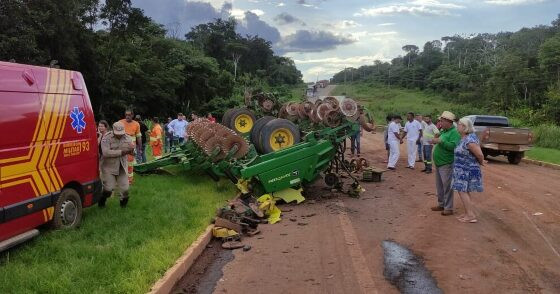 acidente em lucas do rio verde