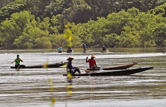 Rio Cuiabá e pescadores ribeirinhos