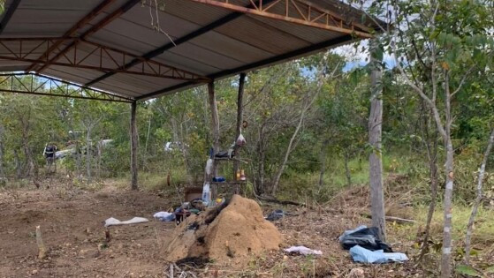 Barracão em fazenda em Livramento