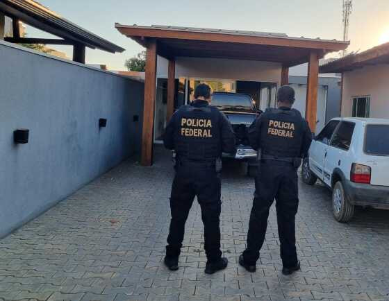 Polícia Federal na Operaão Ignem Pontis