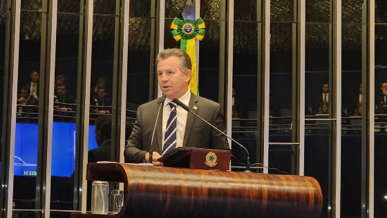 Governador Mauro Mendes defendeu que texto da Reforma Tributária seja aperfeiçoado.