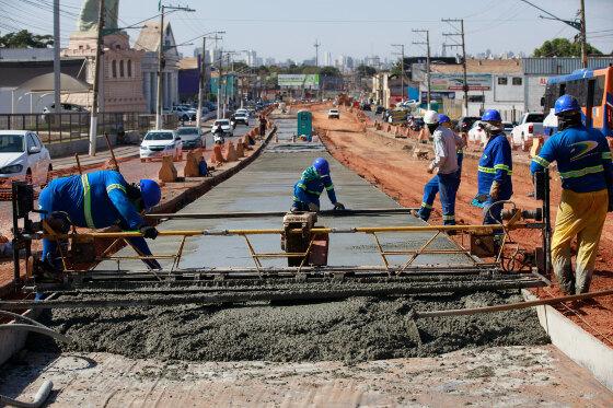 Obras Avenida FEB Várzea Grande BRT