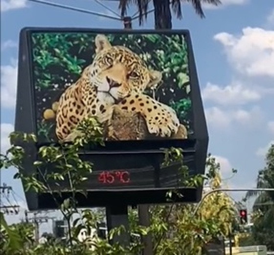 Cuiabá, 45 graus, calor