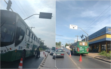 onibus quebrado