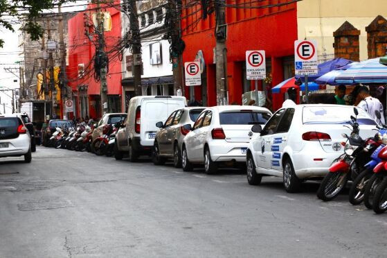 Estacionamento rotativo no Centro de Cuiabá