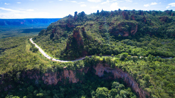 Rodovia MT-251, Chapada dos Guimarães, Parque Nacional