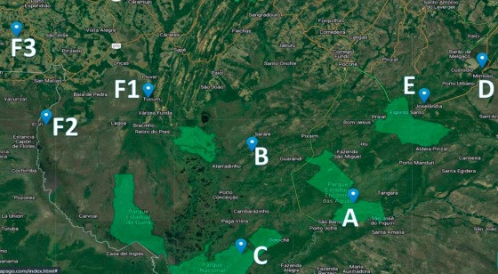 Governo tem oito frentes de combate a incêndios no Pantanal