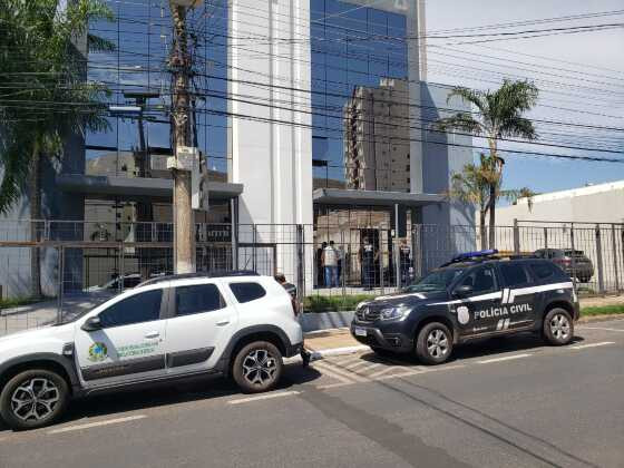 Polícia Civil no Enter Hospital