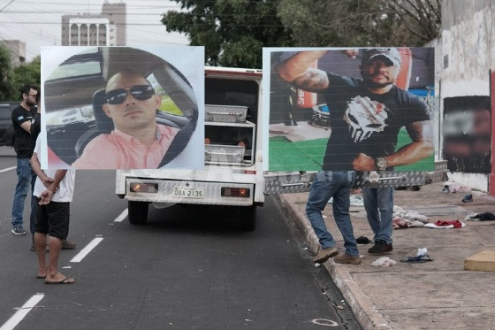 Cássio Teixeira Brito e Elder José da Silva, PMs suspeitos da chacina de Rondonópolis