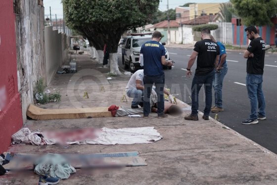 Chacina moradores de rua em Rondonópolis