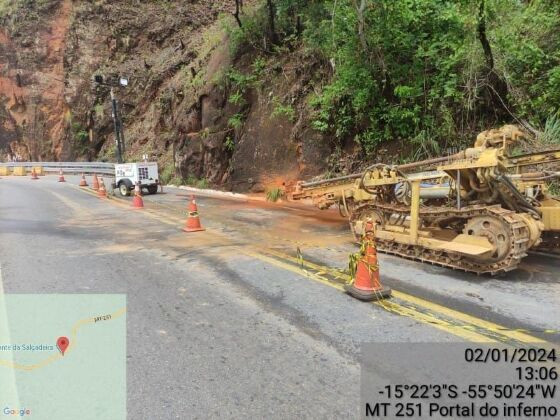 Sinfra, portão do inferno, obras