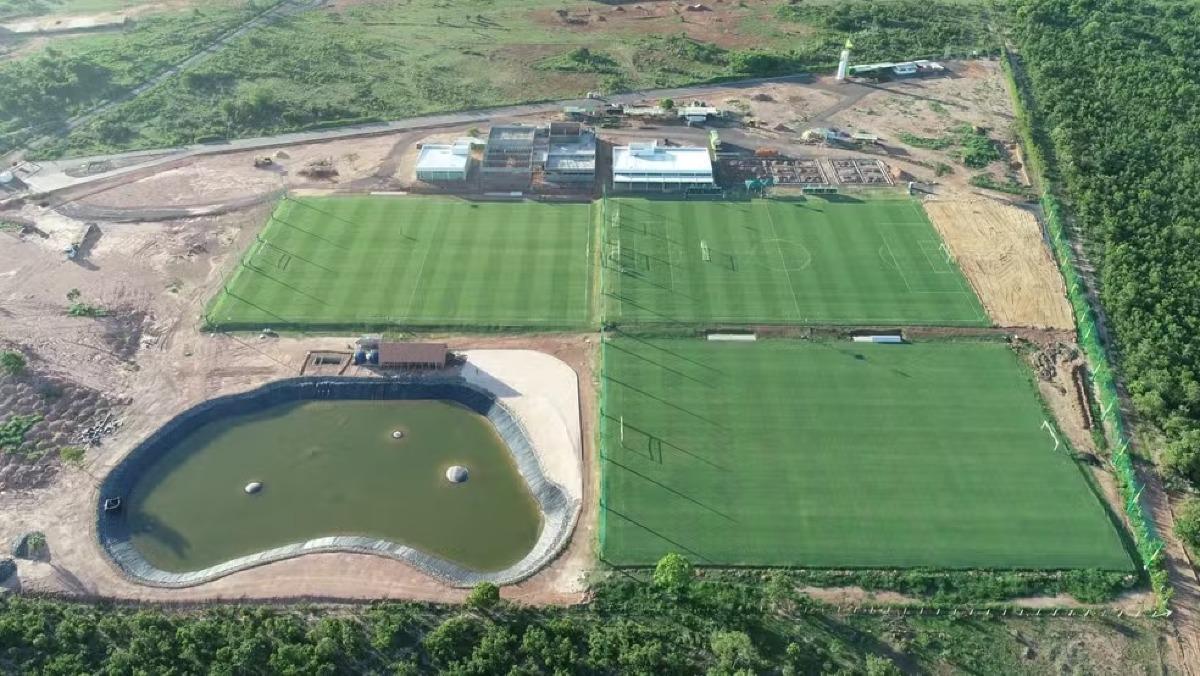 Cuiabá divulga imagens aéreas do CT Manoel Dresch