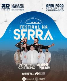  Festival na Serra está fazendo a distribuição de abadás, no Shopping Estação 