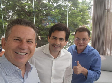 Mauro Mendes, Fábio Garcia, Eduardo Botelho